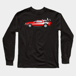 Starsky & Hutch BTTF Delorean Long Sleeve T-Shirt